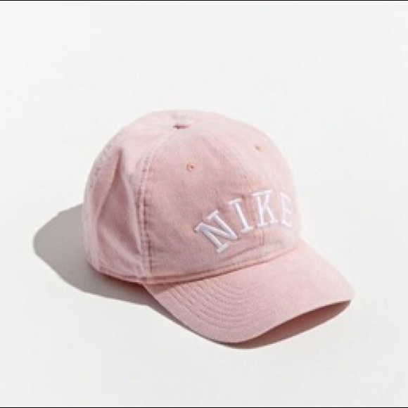 baby pink nike hat